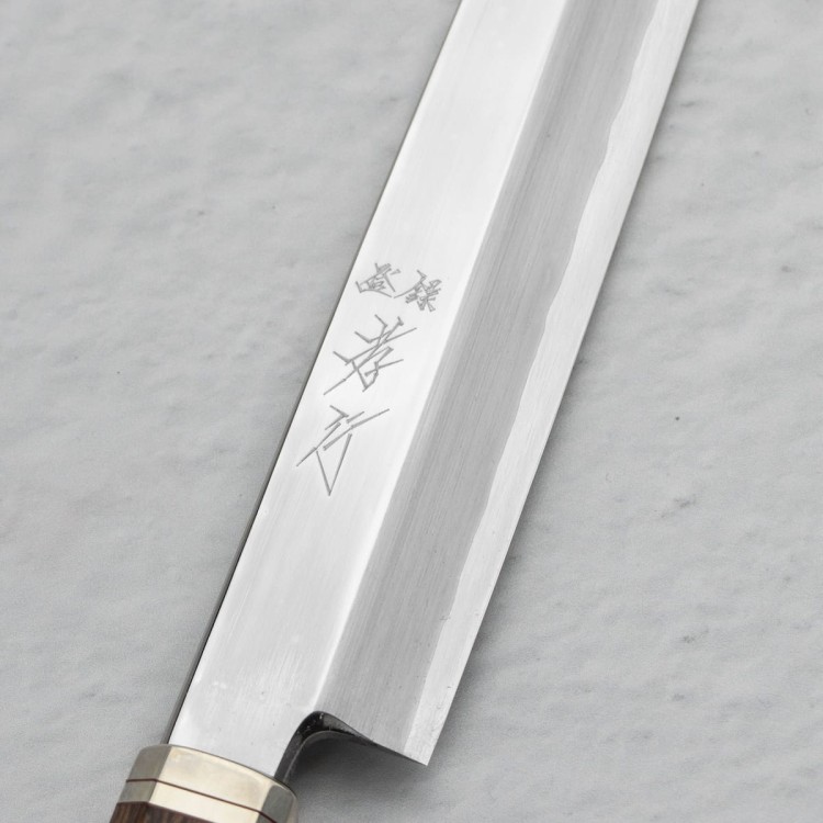 Sakai Takayuki Shiden Silver#3 Japoński Nóż Yanagiba 27 cm