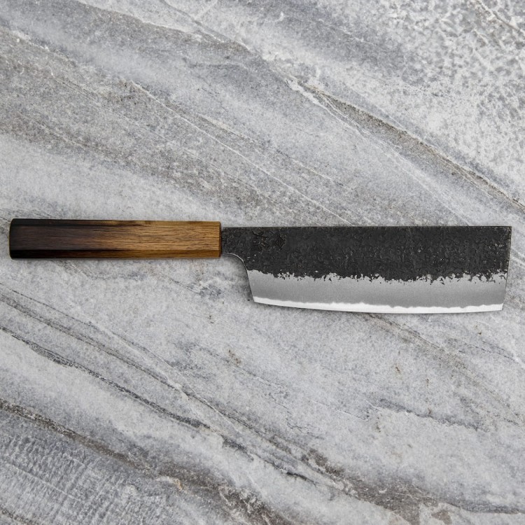 Sakai Takayuki Homura Guren Aogami#2 Japoński Nóż Nakiri 18 cm