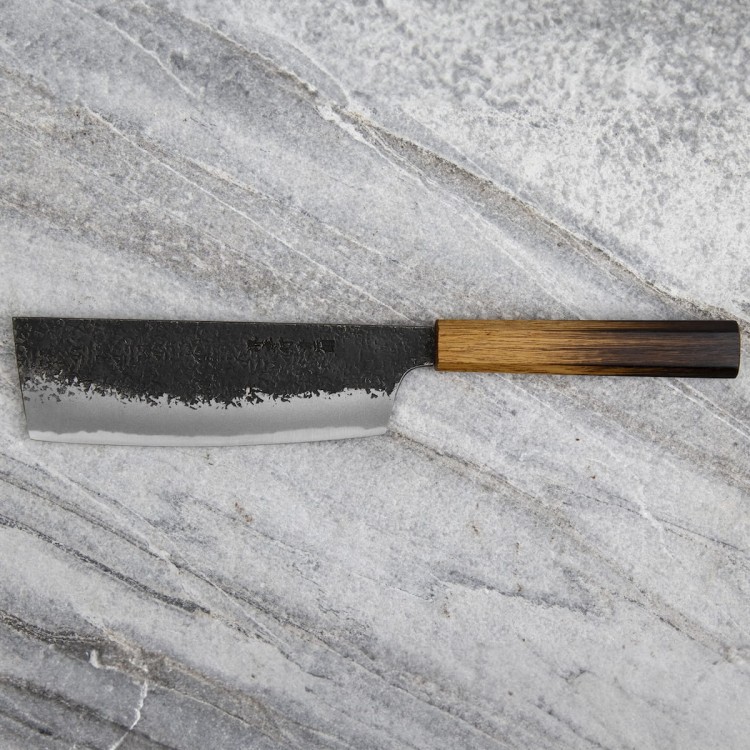 Sakai Takayuki Homura Guren Aogami#2 Japoński Nóż Nakiri 18 cm