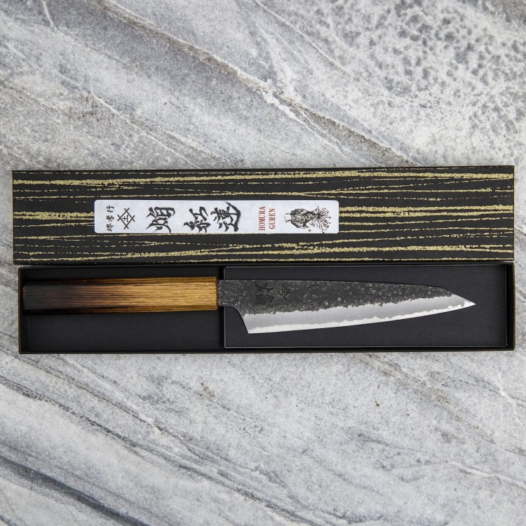 Sakai Takayuki Homura Guren Aogami#2 Japoński Nóż Uniwersalny 15 cm