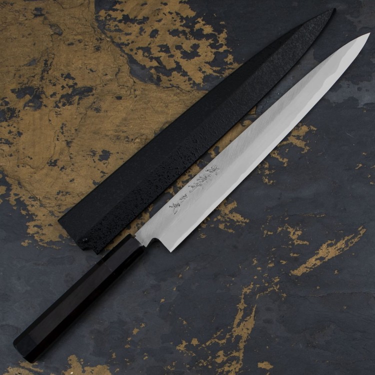 Sakai Takayuki Byakko Shirogami#1 Japoński Nóż Yanagiba 27 cm