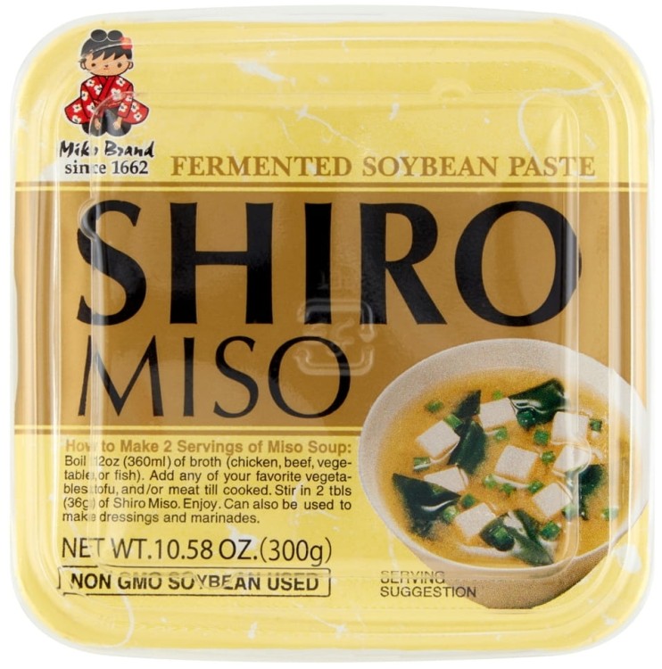 Pasta Do Japońskiej Zupy Shiro Miso Jasna 300g MIKO BRAND