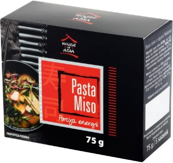 Pasta Do Japońskiej Zupy Dashi MISO Saszetki 75g HOUSE OF ASIA