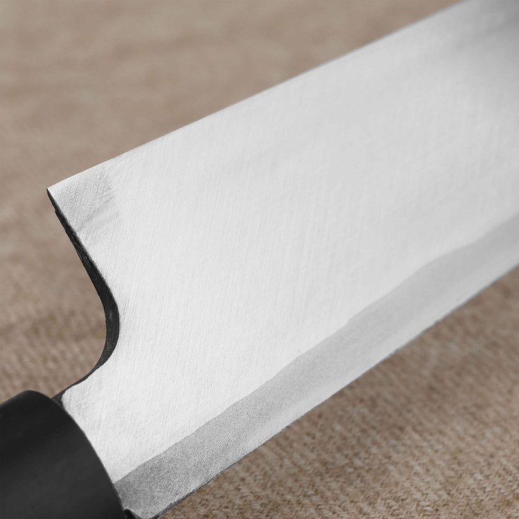 Tojiro Black Hammered Shirogami#2 Japoński Nóż Yanagiba Do Sushi 21cm