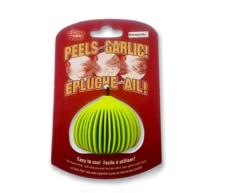 Silikonowy Obierak Obieraczka Do Czosnku Zielony KOOPEH