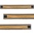 BISBELL Drewniana Listwa Magnetyczna Dąb Dębowa Na Noże 35cm 350mm
