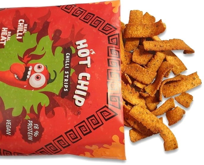 Chilli Strips 80 000 SHU SMOKED SCORPIO Zdrowe Bez Glutenu 80g HOT CHIP