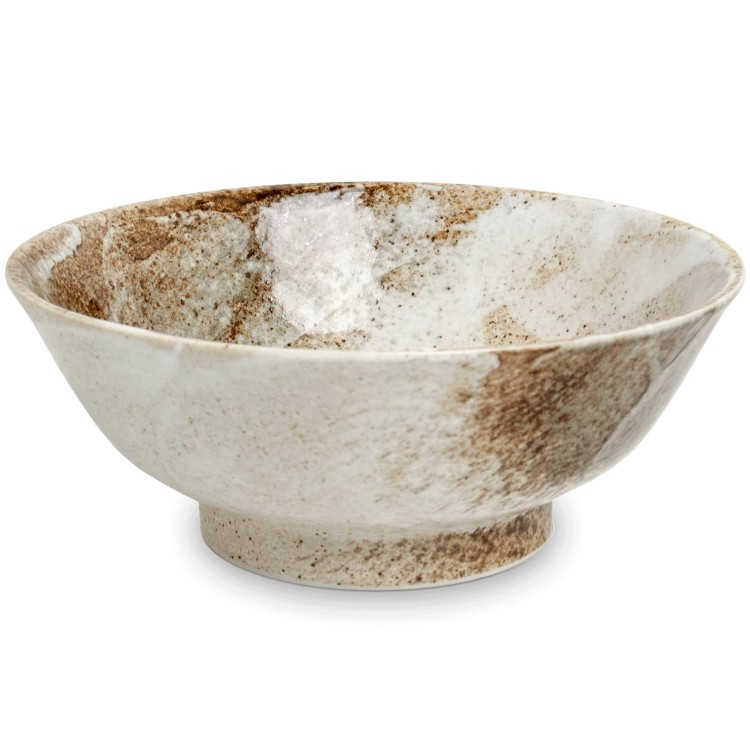 Miseczka Jasna Miska Do Makaronu Ramen Hikari 22cm EDO JAPAN