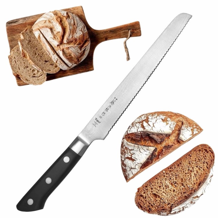 Tojiro Classic Damascus VG-10 Japoński Nóż Do Pieczywa 20cm