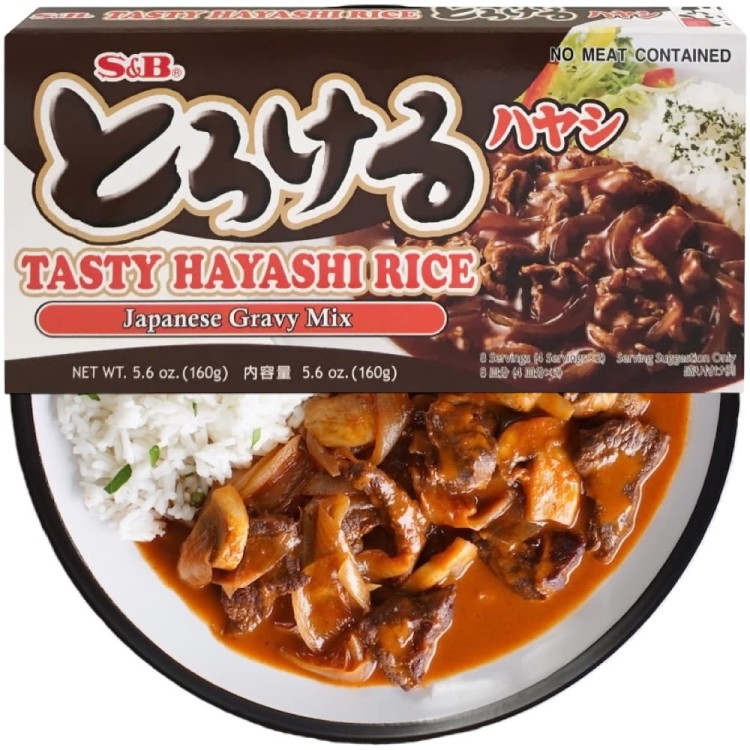 Japońskie Curry Mix Do Ryżu Hayashi 8 Porcji 160g S&B