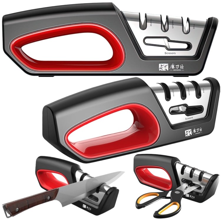 Ceramiczna Uniwersalna Ręczna Ostrzałka Do Ostrzenia Noży i Nożyczek TG2017 TAIDEA