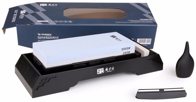 Ostrzałka Kamienna Kamień Do Ostrzenia Noży (240/2000) TG8224 TAIDEA