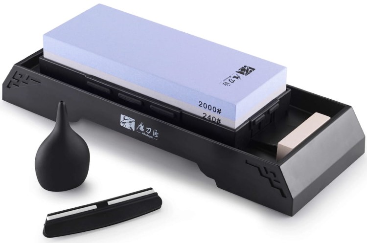 Ostrzałka Kamienna Kamień Do Ostrzenia Noży (240/2000) TG8224 TAIDEA