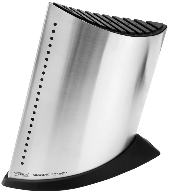 Global Japoński Komplet 5 Noży w Stalowym Bloku GKB52-SET5