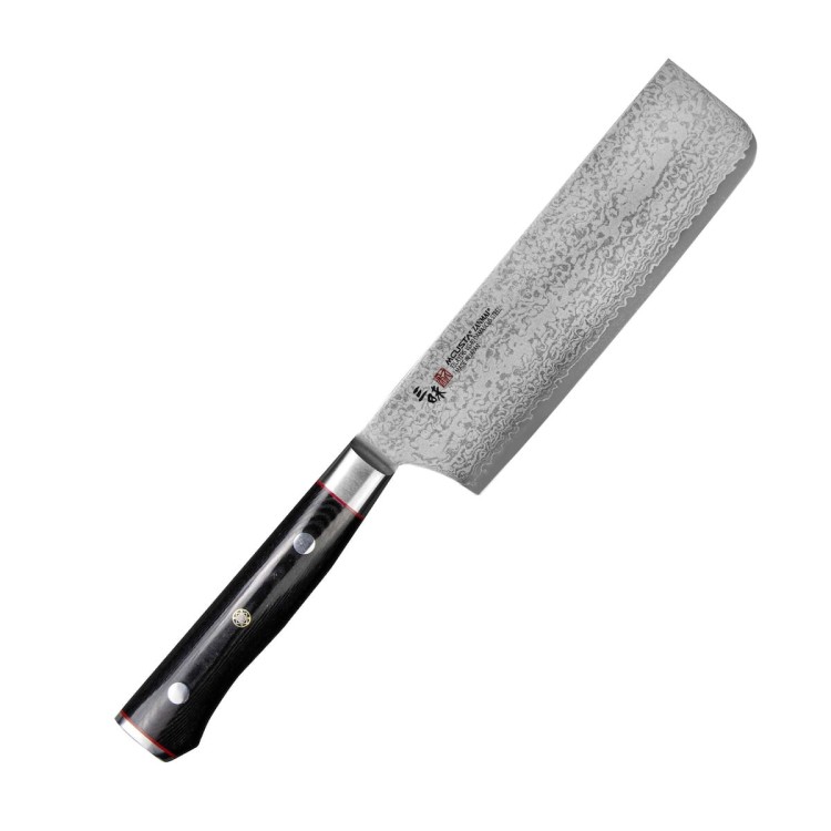 Mcusta Zanmai VG-10 Pro Zebra Japoński Nóż Nakiri 16,5cm