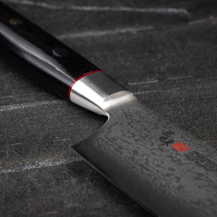 Mcusta Zanmai VG-10 Pro Zebra Japoński Nóż Nakiri 16,5cm