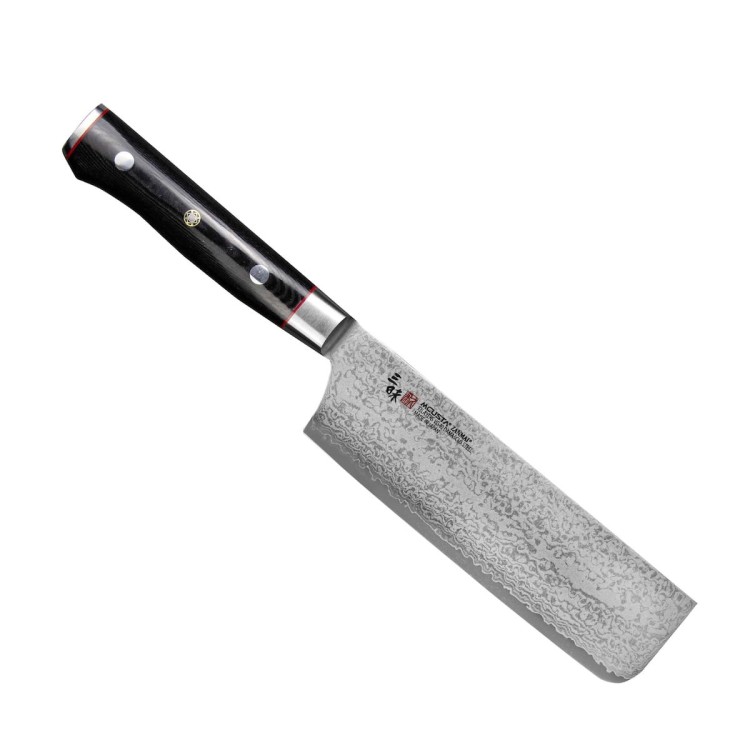 Mcusta Zanmai VG-10 Pro Zebra Japoński Nóż Nakiri 16,5cm