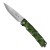 Mcusta Zanmai Shinra Maxima Green SG2 Japoński Nóż Składany 9cm
