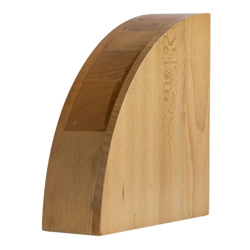 BISBELL Drewniany Blok Magnetyczny Dąb Dębowy Na Noże 25cm x 25cm