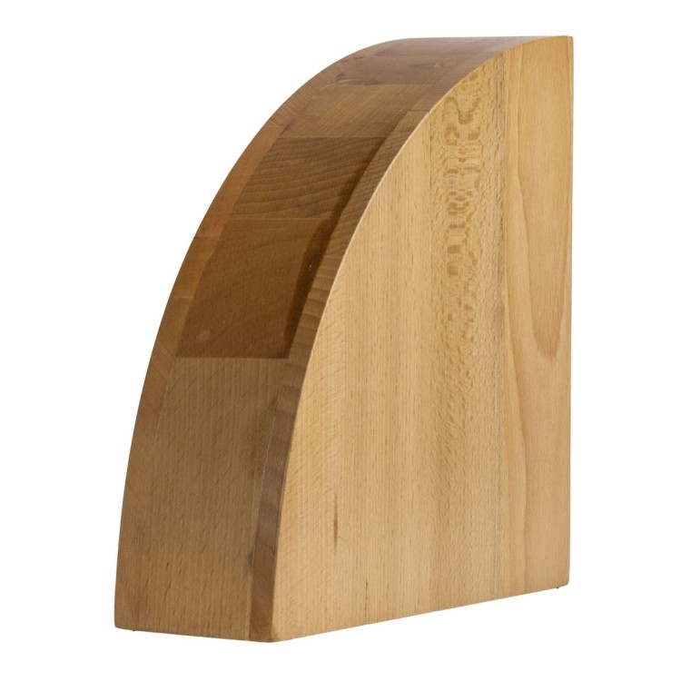 BISBELL Drewniany Blok Magnetyczny Dąb Dębowy Na Noże 25cm x 25cm