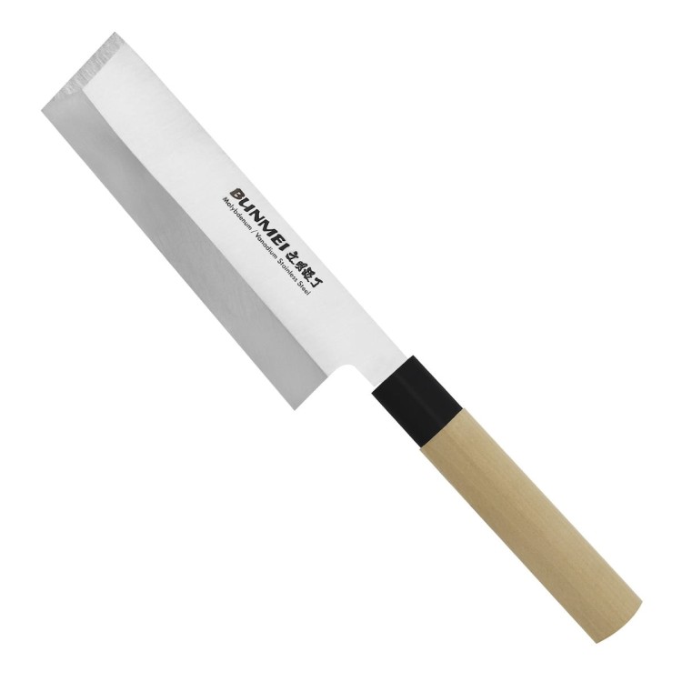 Bunmei Leworęczny Japoński Nóż Kuchenny Usuba 18cm