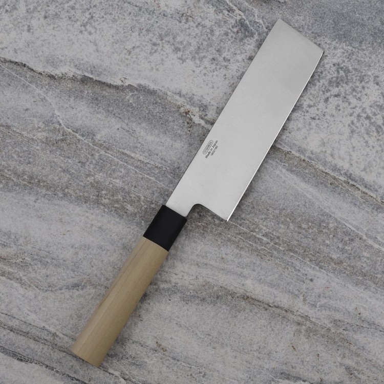 Bunmei Leworęczny Japoński Nóż Kuchenny Usuba 18cm