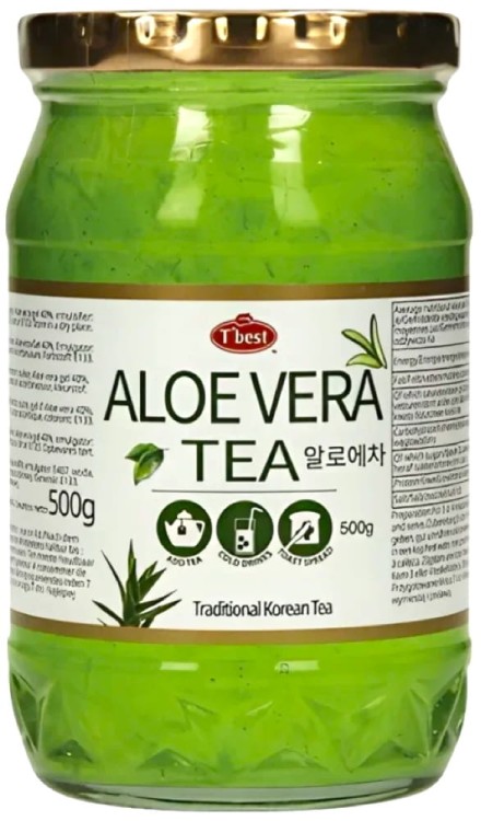 Herbata Koreańska Aloe Aloes Orzeźwiająca Ice And Hot 500g T'BEST