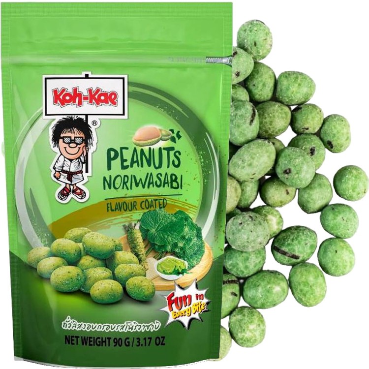 Orzeszki Ziemne Nori Wasabi Tajska Przekąska 180g KOH-KAE