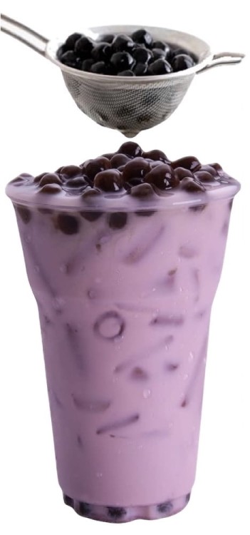 Herbata Mleczna Bąbelkowa Bubble Tea Taro 315ml Lady Boba MADAM HONG