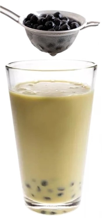 Herbata Mleczna Bąbelkowa Bubble Tea Matcha Latte 315ml Lady Boba MADAM HONG