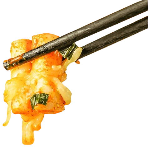 ZESTAW KLUSKI + SOS DO TTEOKBOKKI Kluski Ryżowe 3x200g i Sos Baza Topokki Słodko Ostry 150g