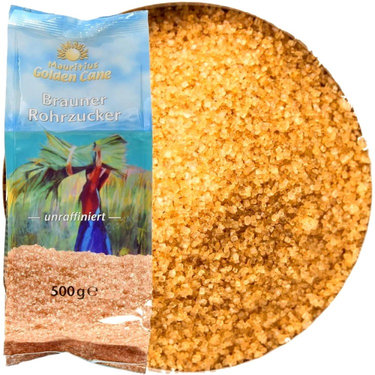 Brązowy Cukier Trzcinowy 500g GOLDEN CANE