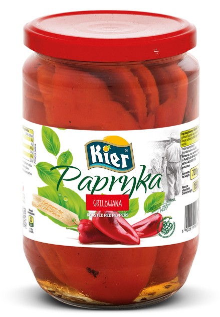 Papryka Grillowana Czerwona 690g KIER