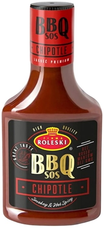Sos BBQ Chipotle BEZ Konserwantów 350g ROLESKI