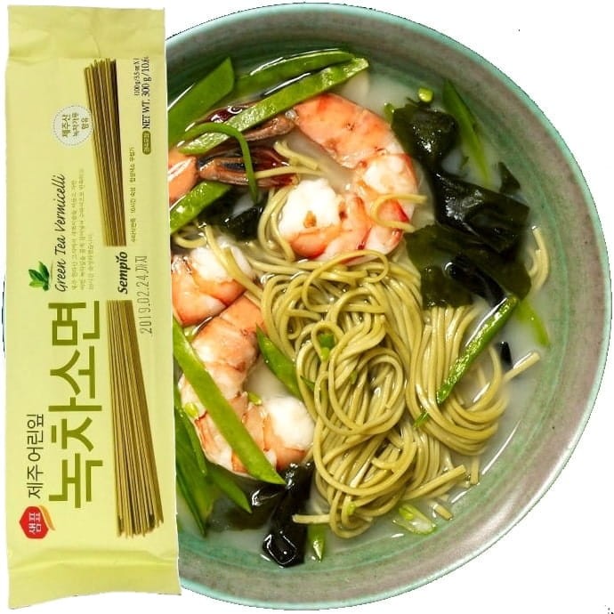 Makaron Pszenny Vermicelli z Zieloną Herbatą 300g SEMPIO