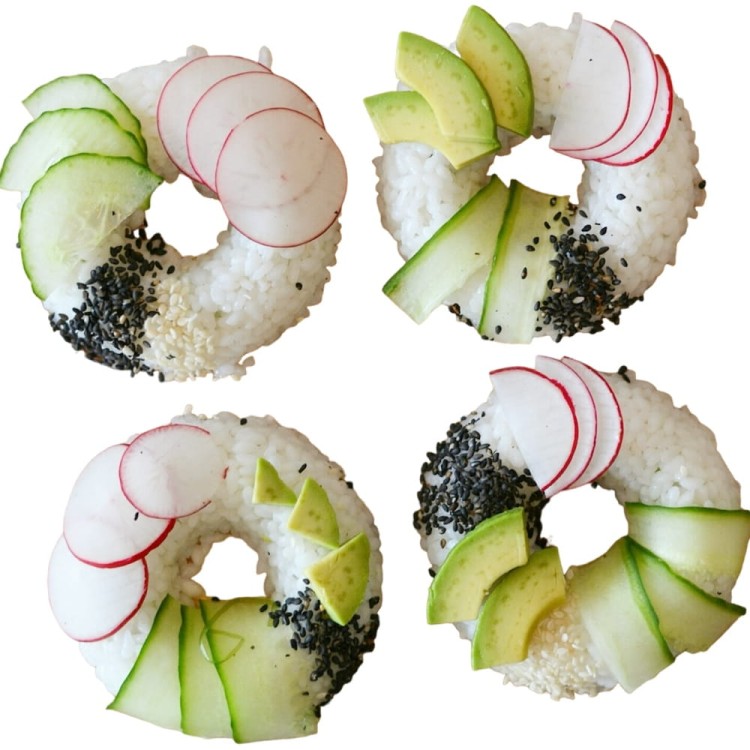 Foremka Do Ryżu Sushi Onigiri Wzór Pączek Donut HS