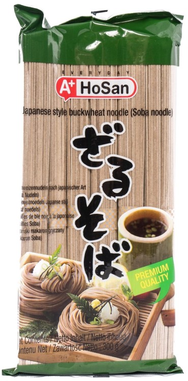 Makaron Soba Koreański Brązowy Gryczany Porcje 300g A+ HOSAN