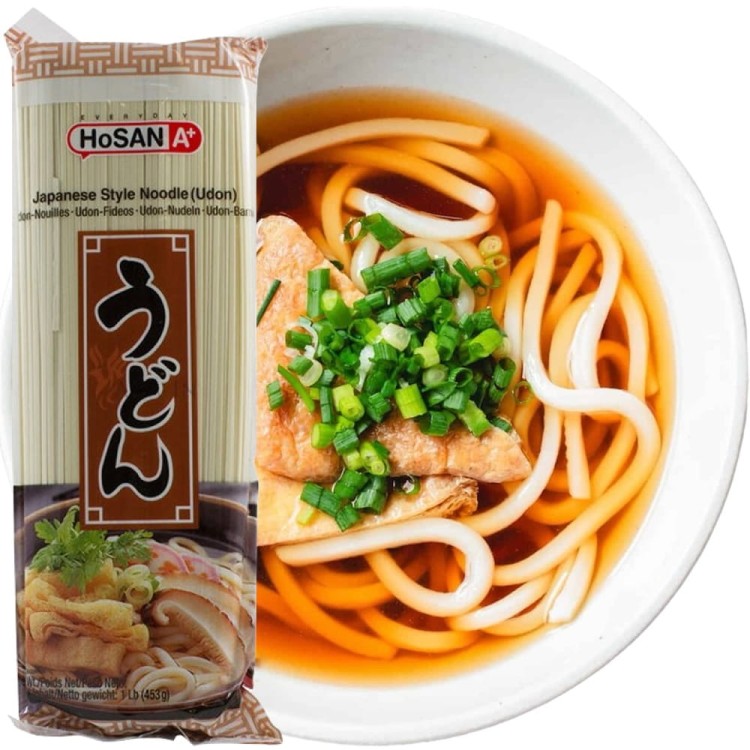 Makaron Pszenny Udon Koreański Suchy 453g A+ HOSAN