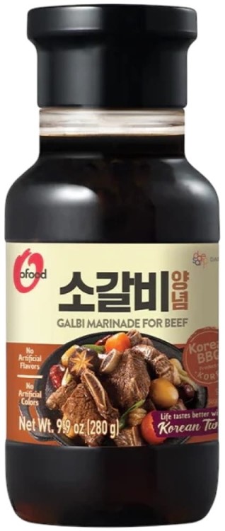 Marynata BBQ Galbi Żeberka Koreańska Do Wołowiny 280g O'FOOD