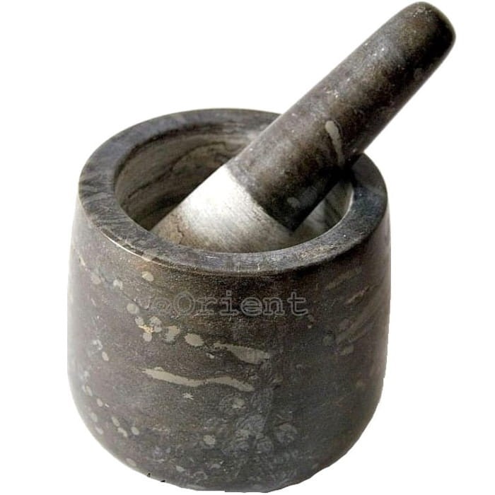 Moździerz Kuchenny Kamienny 11,5cm Wysoki JADE TEMPLE