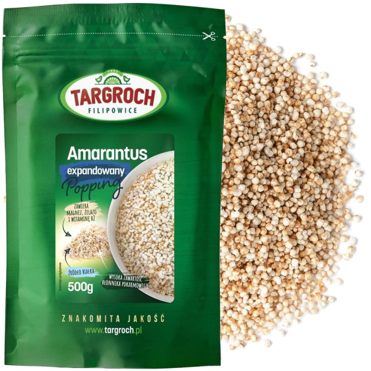 Amarantus Ekspandowany 500g TARGROCH
