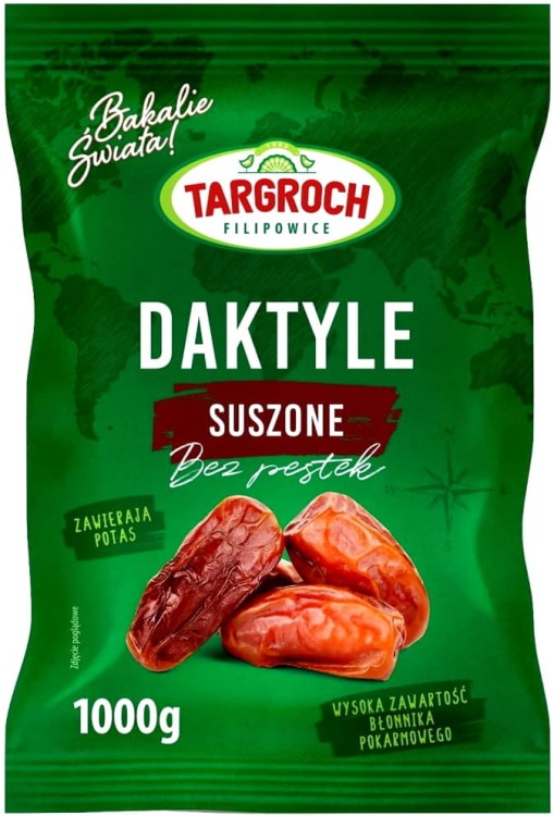 Daktyle Suszone 1kg TARGROCH