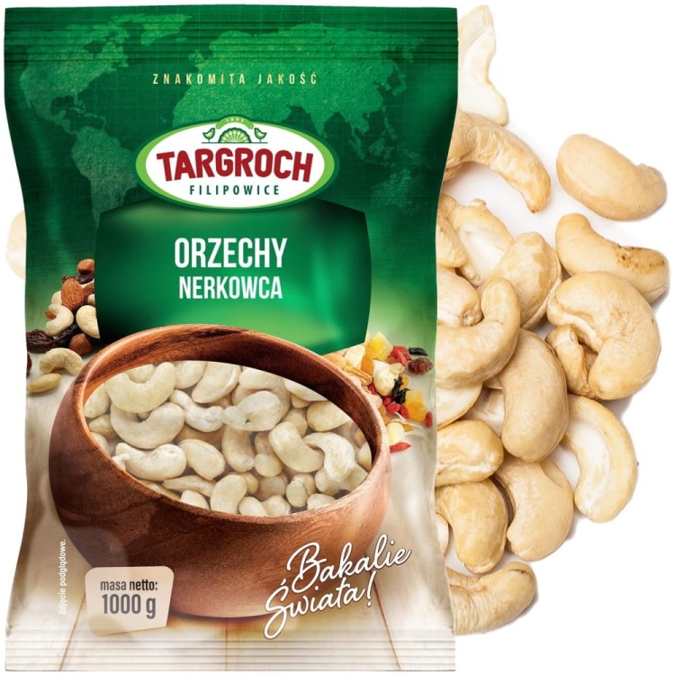 Orzechy Nerkowca 1kg TARGROCH