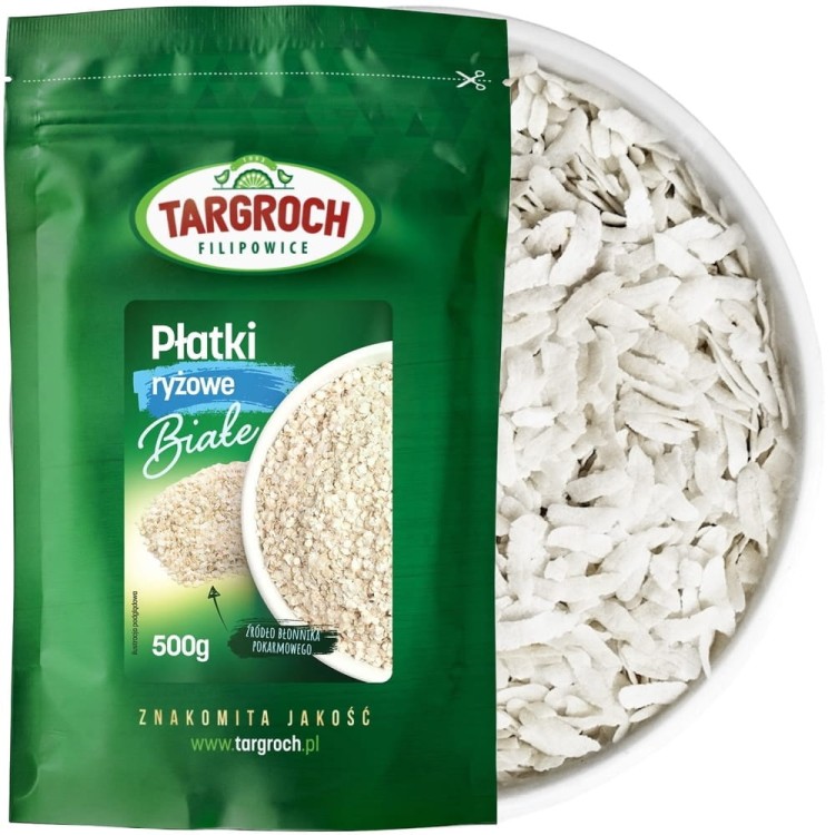 Suszone Płatki Ryżowe 500g TARGROCH