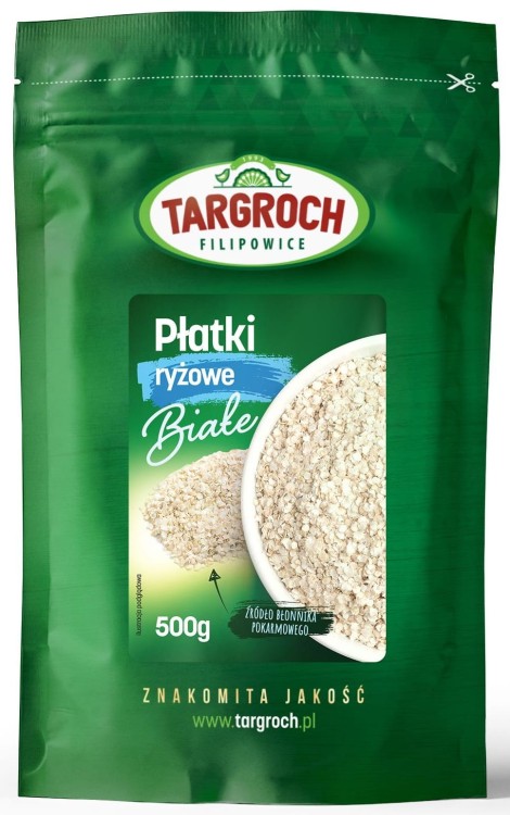 Suszone Płatki Ryżowe 500g TARGROCH