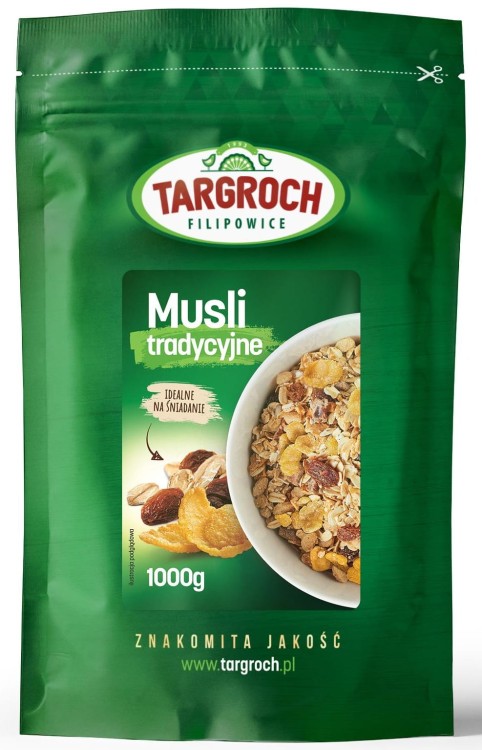 Musli Tradycyjne Bez Konserwantów 1kg TARGROCH
