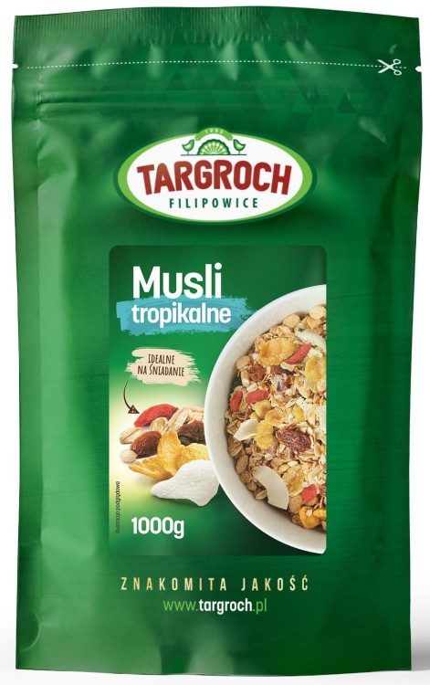 Musli Tropikalne Bez Konserwantów 1kg TARGROCH