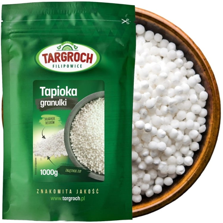 Perełki z Tapioki Tapioka Perełka Mała 1kg TARGROCH
