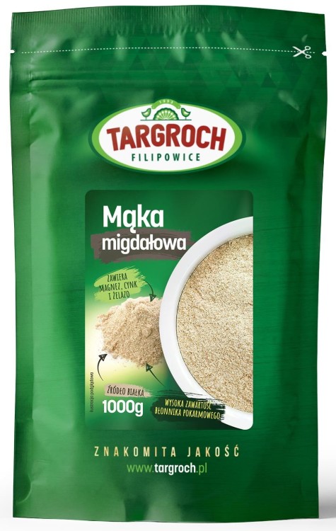 Mąka Migdałowa 1kg TARGROCH