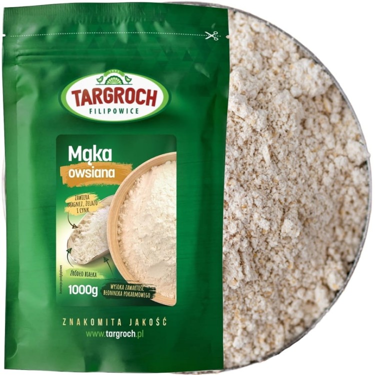 Mąka Owsiana 1kg TARGROCH